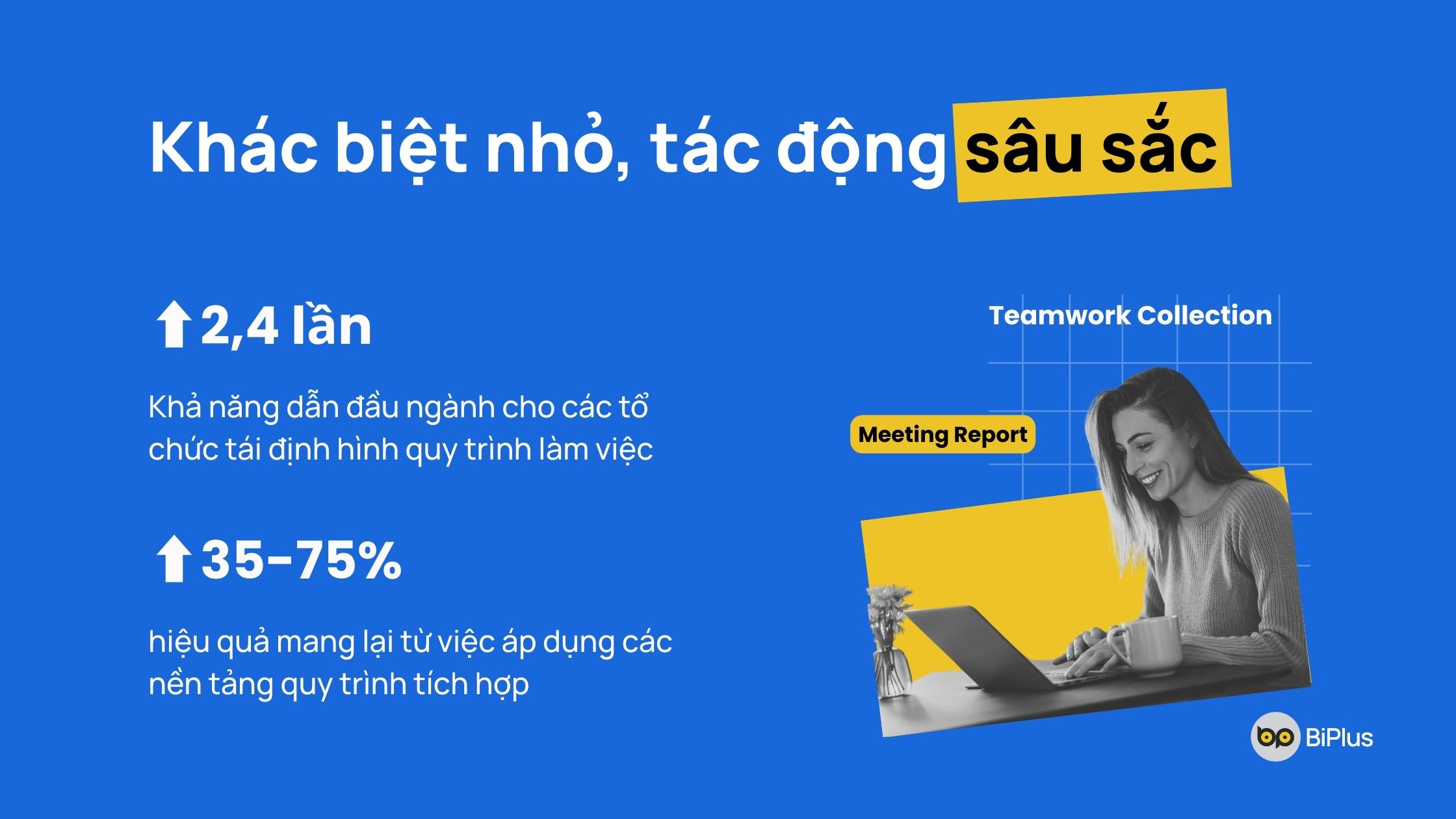 Sự khác biệt của chuyển đổi quy trình làm việc