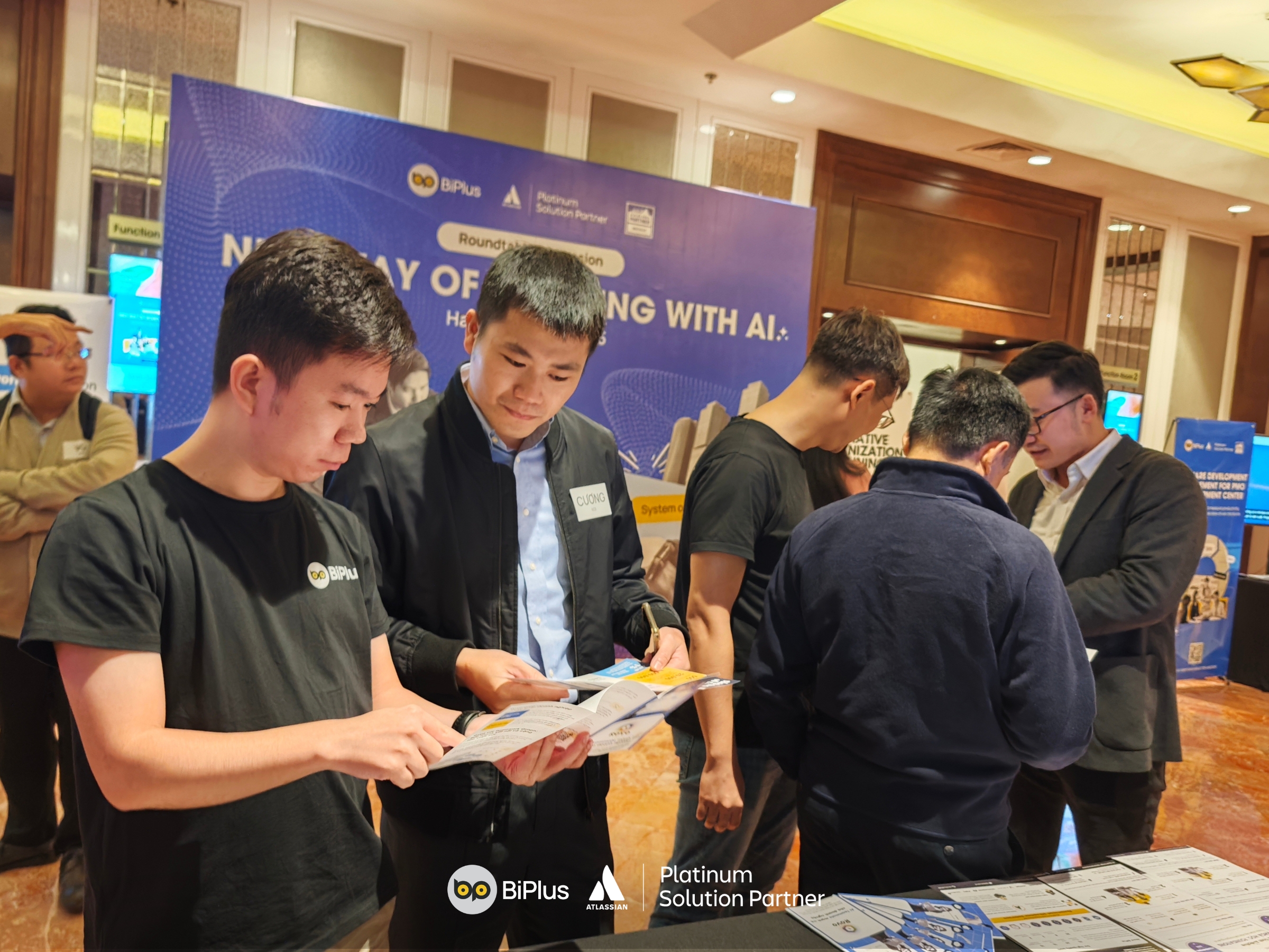 Booth Giải pháp Strategy Collection của BiPlus tại Roundtable