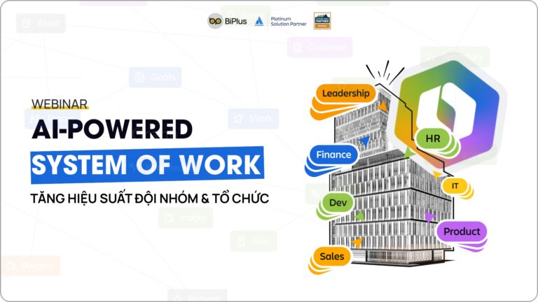 AI-Powered System of Work – Tăng Hiệu Suất Đội Nhóm & Tổ Chức