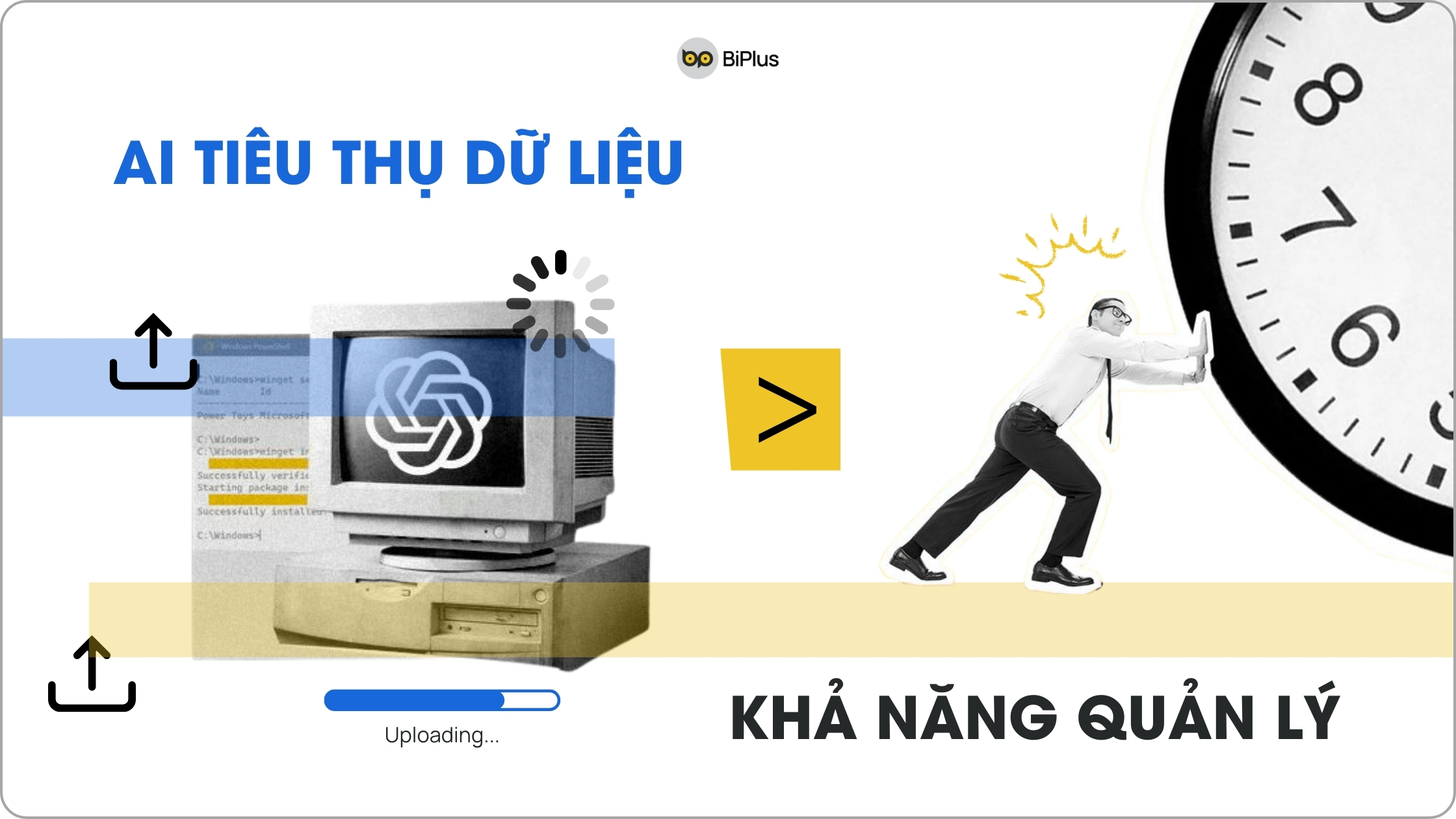 AI tiêu thụ dữ liệu hơn khả năng quản lý