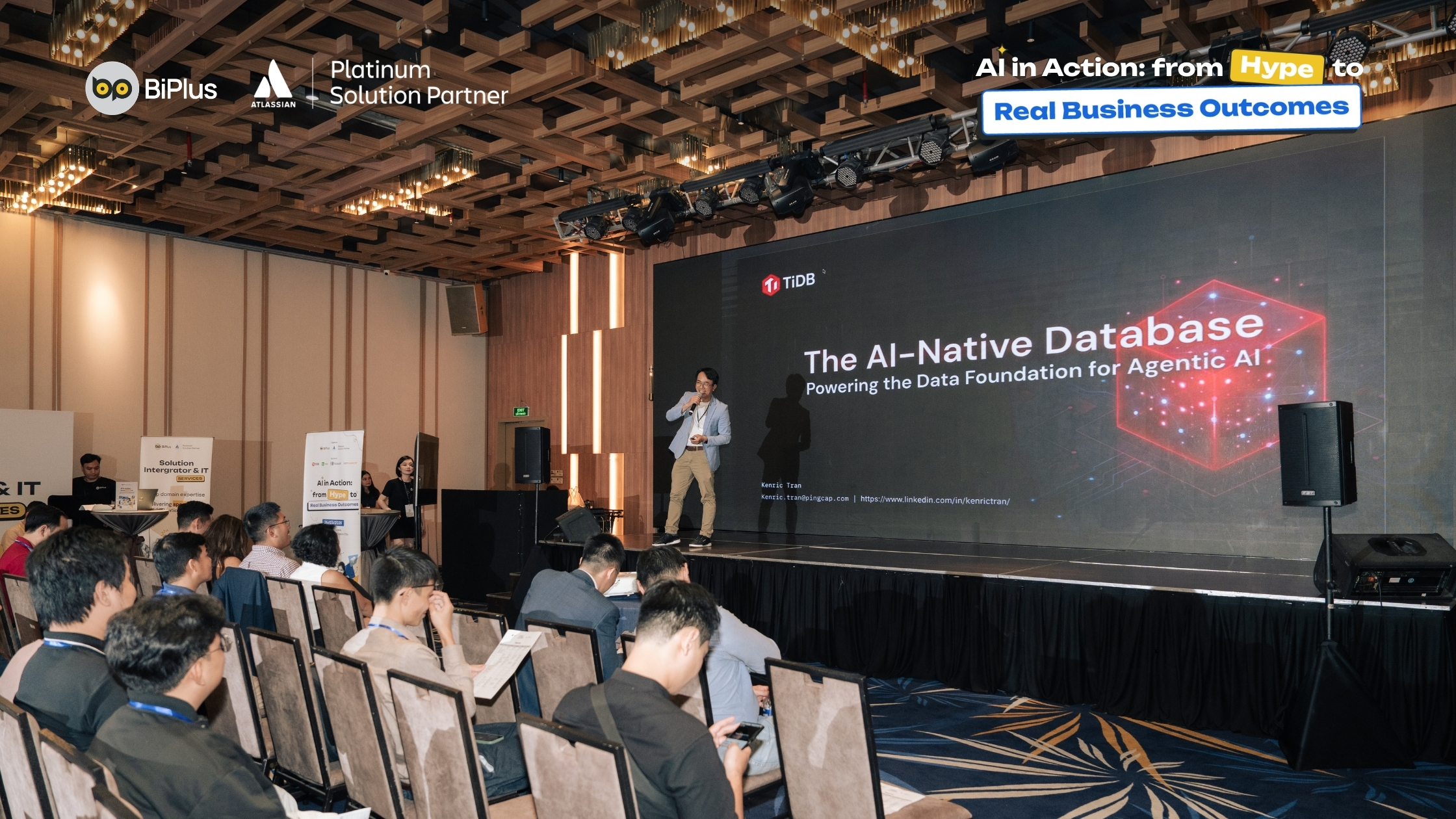 Kendric Tran TiDB AI in Action 2026